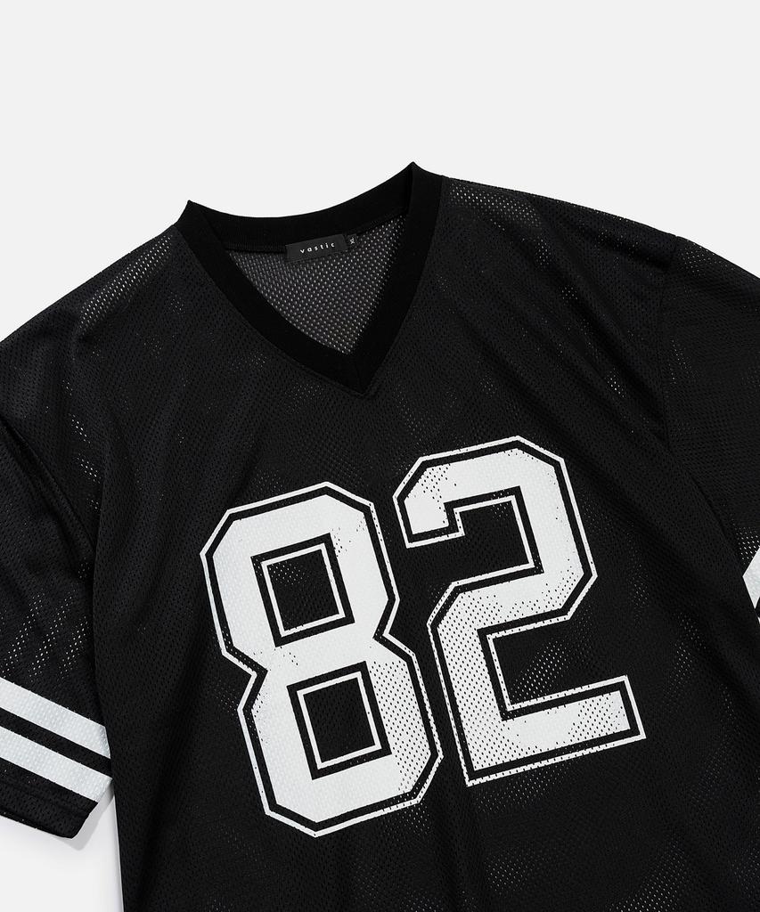 VASTIC Mesh Football Jersey_Black
