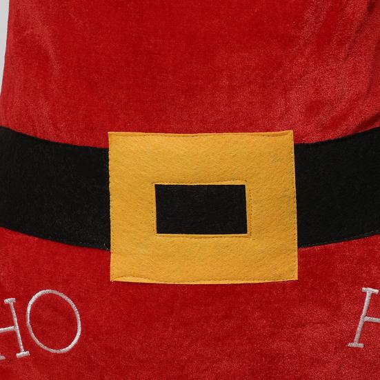 Big Velvet Santa Bag Soft Drawstring Christmas Gift Bag Extra Large Red Christmas Cloth Sack for Holiday Packaging Party Supplies