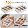 Fresh-keeping Seasoning Storage Box 9 Grids Snack Fruits Food Box Food Container  Food Storage