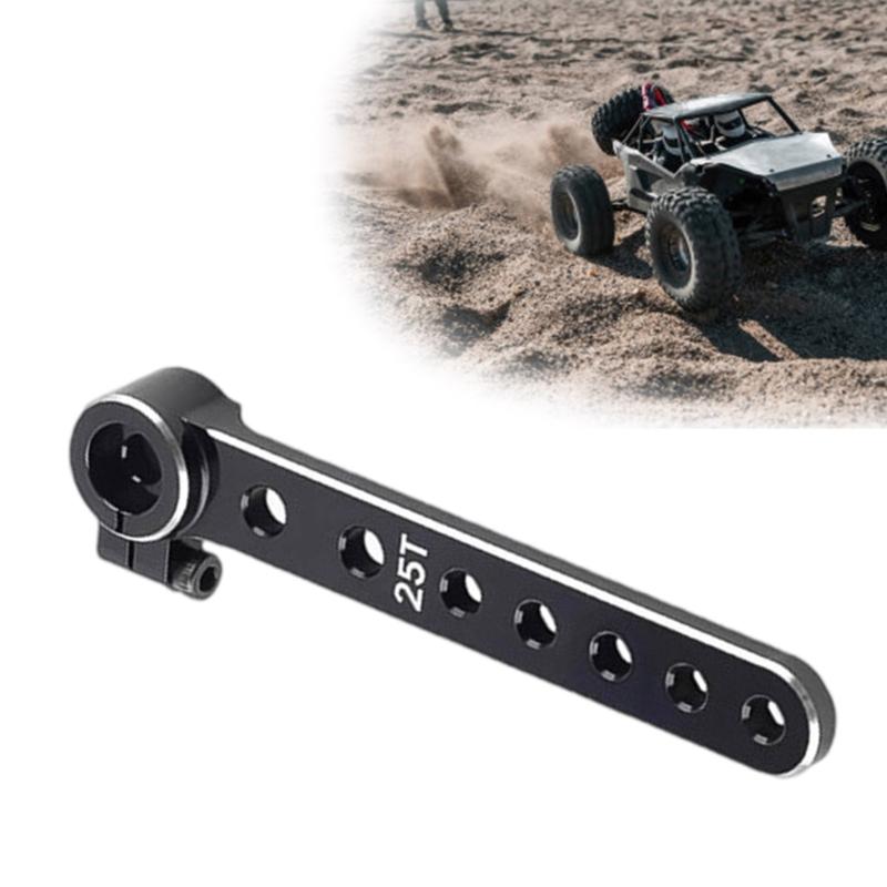 Lightweight 25T Extended Servo Arm Corrosion Resistant Aluminum Actuator Arm Easy to Use for Airplanes Enthusiasts