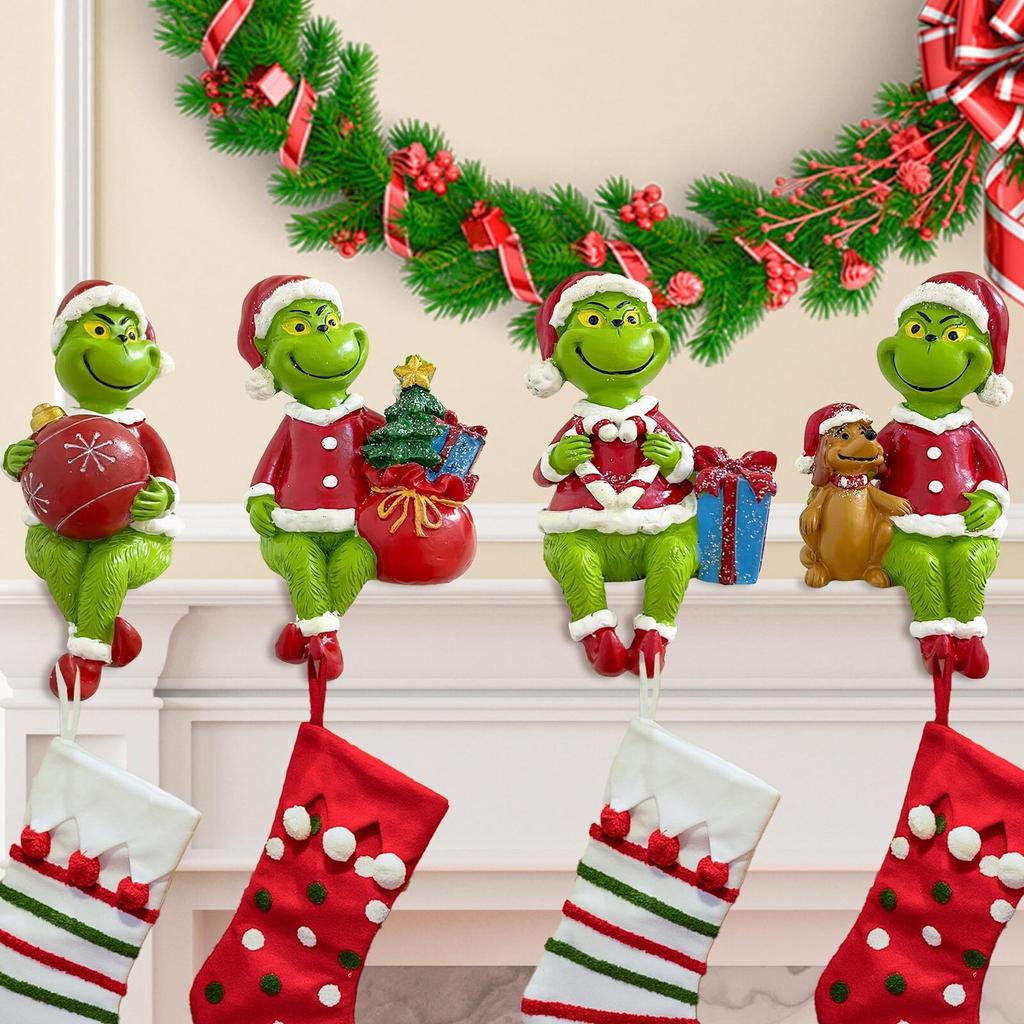 Mantel Christmas Stocking Holder