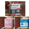 Children's Piggy Bank Password Box Automatic Money Rolling Fingerprint Large-capacity Simulation Intelligent Deposit Machine