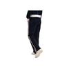 FILA Heritage Classic Striped Stretch Comfortable Knitted Loose Straight Leg Casual Pants Women bottoms Legendary-Blue F11W548607FNV