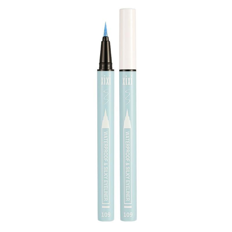 Xixi Bright Eyes Colored Eyeliner: Fine, Long-lasting, Waterproof, Smudge-Proof, Quick-Drying, Beginner-Friendly Pearl Brightening.