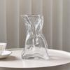Forme Créative Vase Transparent Irrégulier Centres de Table Bouteille pour Plantes Affichage de Bureau