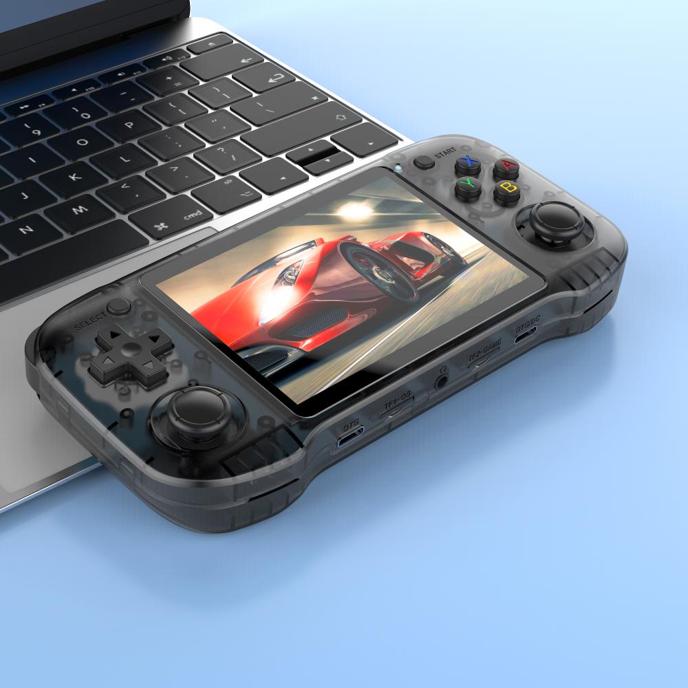 Retro R46H Portable Gaming Console, Linux System, 4.2" IPS Portable Handheld, 64 GB, Video Games