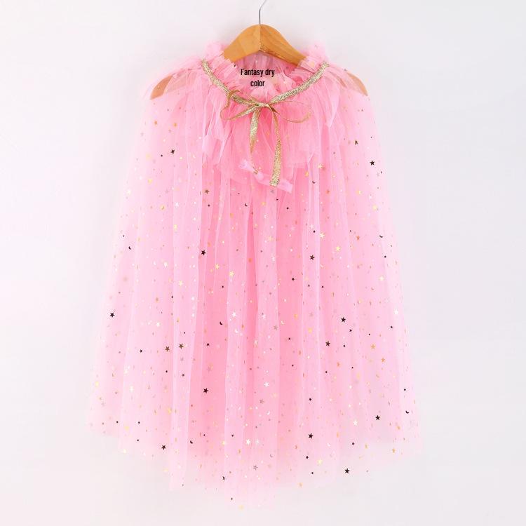 

Frozen Elsa Princess Beach Cape for Girls - Lightweight Sun Protection Mesh Cloak 140 cm