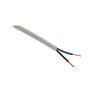 Câble électrique h05vv-f 2x1,5mm² blanc - 10m - zenitech