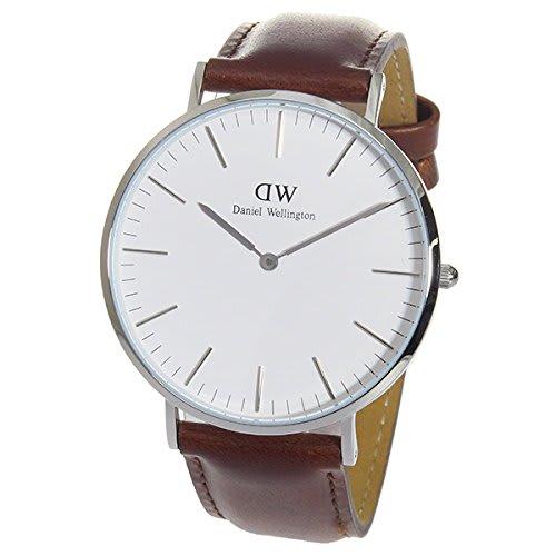 Daniel Wellington Men's St. Maws/Silver 40mm Quartz Watch 0207DW (DW00100021) White