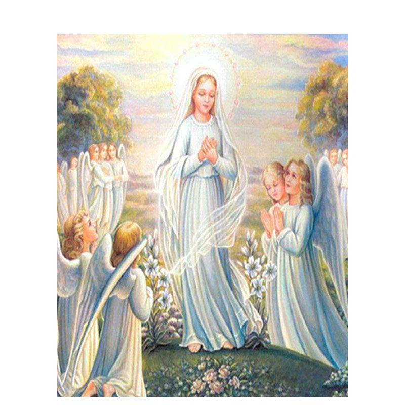 Diamond Embroidery Virgin Diy Diamond Painting Cross Stitch Diamond Mosaic Religion Figure Picture Of Rhinestone