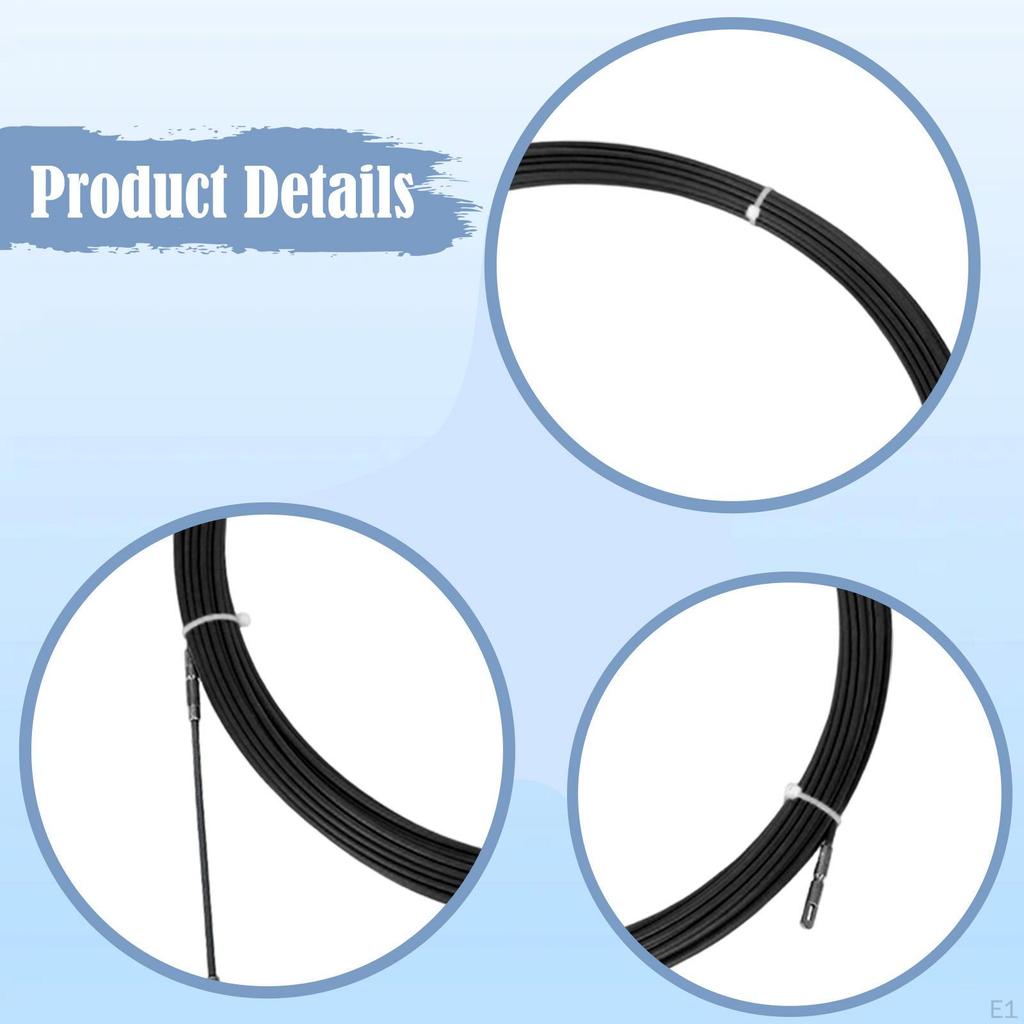 Wire Puller Wall Threading Device,30M Cable Guide,Electrician Threader for