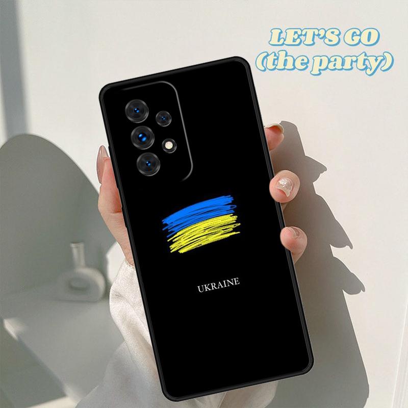 U-U-kraine Flag phone case For Samsung Galaxy A42 A31 A40 A51 A71 A32 A80 A91 A52 A72 A73 A20e A21S A50 A70 A11 A12 Cover