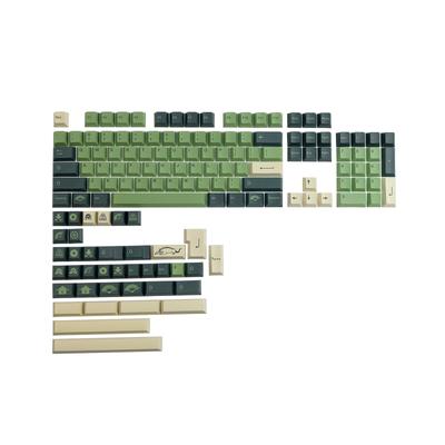 For  Earth Keycaps PBT Sublimation for MX Hes  Mechanical Keyboards 142 Keys 6.25U 7U Space 1.75u 2u