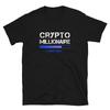 Crypto Millionaire Loading Funny Trader Gift T- Shirt Tee Blue