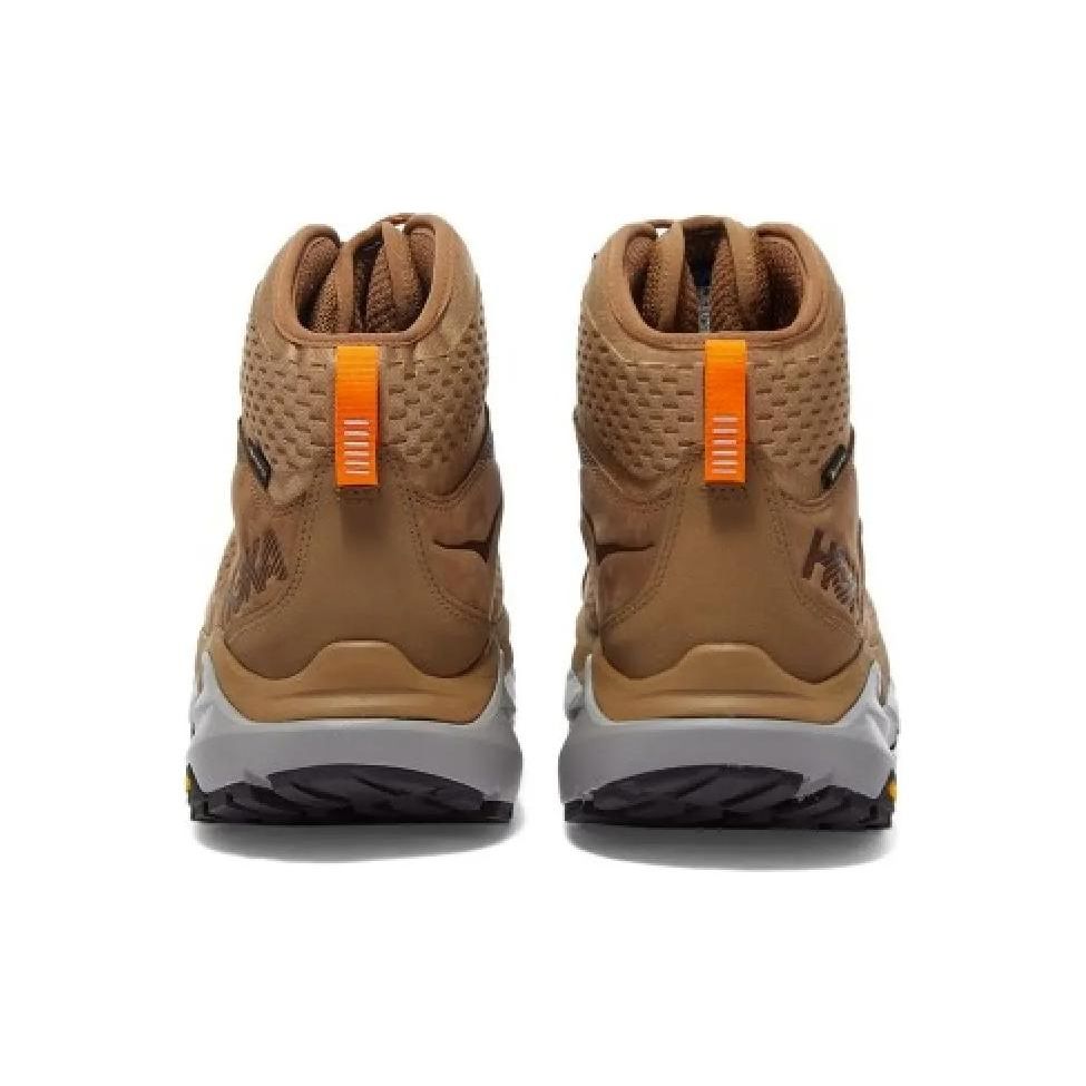 HOKA One One Kaha Gtx Shock Absorbing Slip Resistant Durable Waterproof Impact Resistant High Top Hiking Shoes Men Hiking Shoes Brown 1112030-OPOR