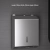 Stainless Steel Hand Towel Dispenser with Hook