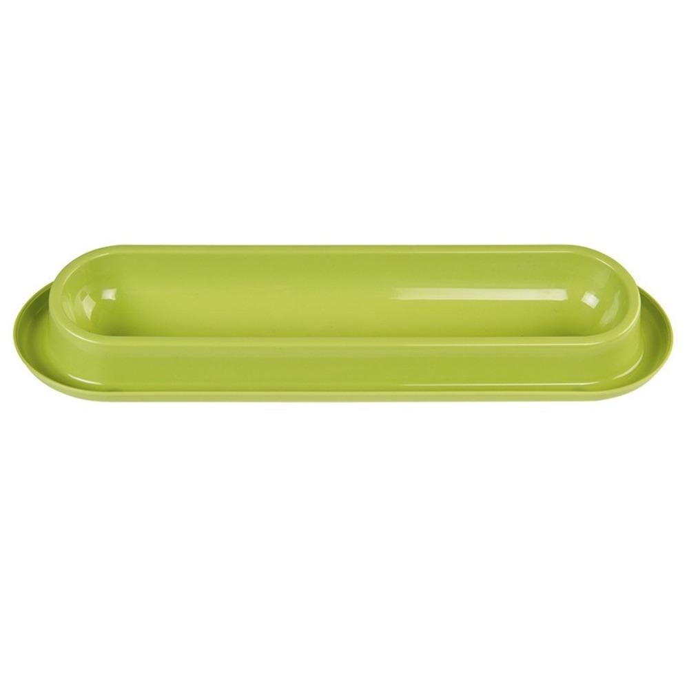 Anti Slip Pet Bowl Tilted Neck Protection Cat Water Feeder Pet Feeding Bowl  Pet Household зелёный