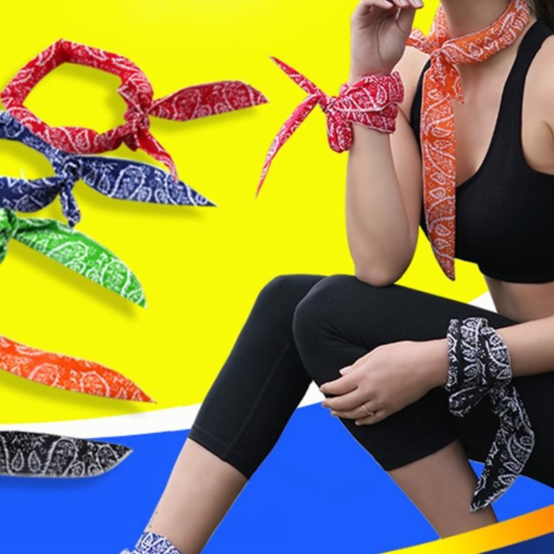 Dog Cooling Scarves Pet Cooling Bandanas Neck Wrap Stay Comfortable for Dog