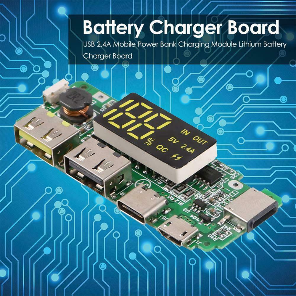 Charging Module Dual USB USB Charging 18650 Charging Lithium Battery Charger Battery Charger Board