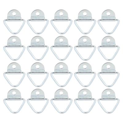 20pcs Tie Down Lashing Ring Set Cleat Hooks Vehicle Accessory for Cargo Van Trailer Truck