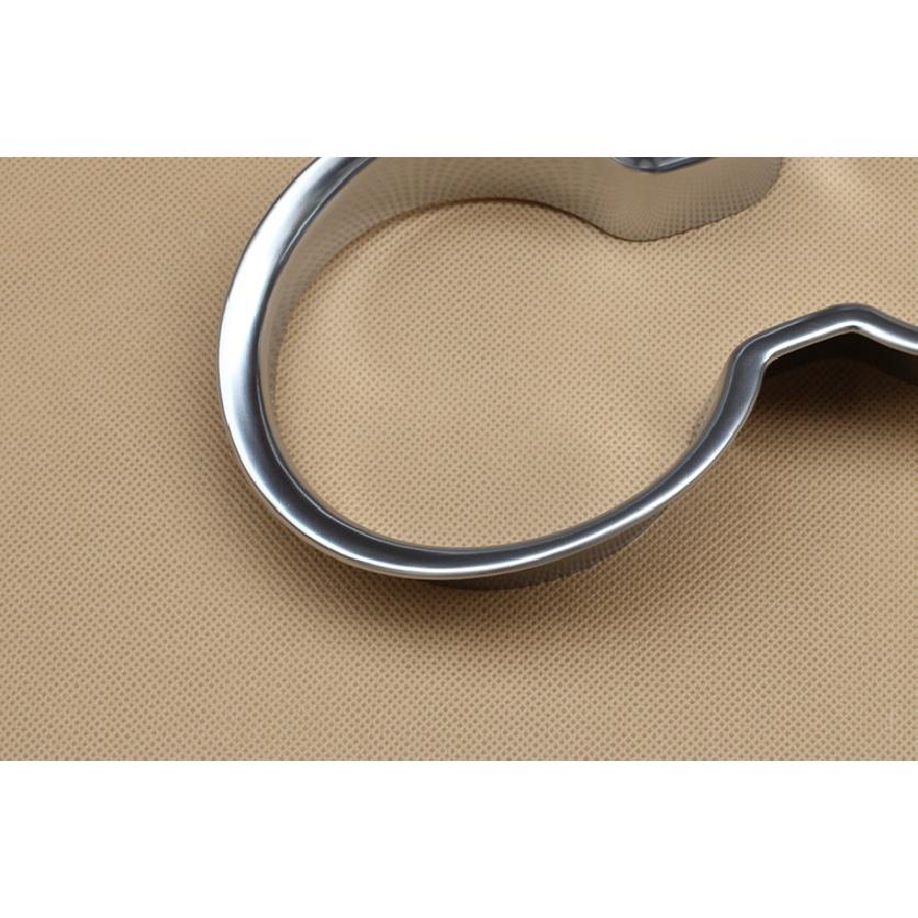Front Water Cup Holder Cover For Jeep Cherokee KL 2014- Matte Chrome
