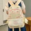 Schoolbag Large Capacity Backpack New College Style College Student Female Casual Schoolbag Fashion Travel Junior High School Student