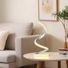 2025 Cross-border E-commerce: Modern Spiral, Adjustable LED, USB-Powered Desk Lamps