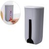 Kitchen Accessories Garbage Bag Storage Holder Wall Mounted Save Space Organizers Plastic Convenient Kitchen Storage Organizatio