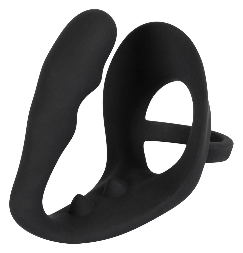 Black Velvets P-Spot Cock Ring