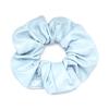 QinGoo Large Leather Scrunchie Hair Light Stylish Korean Hair Accessory for 1 Blue Tie, Blue, Women, Piece,