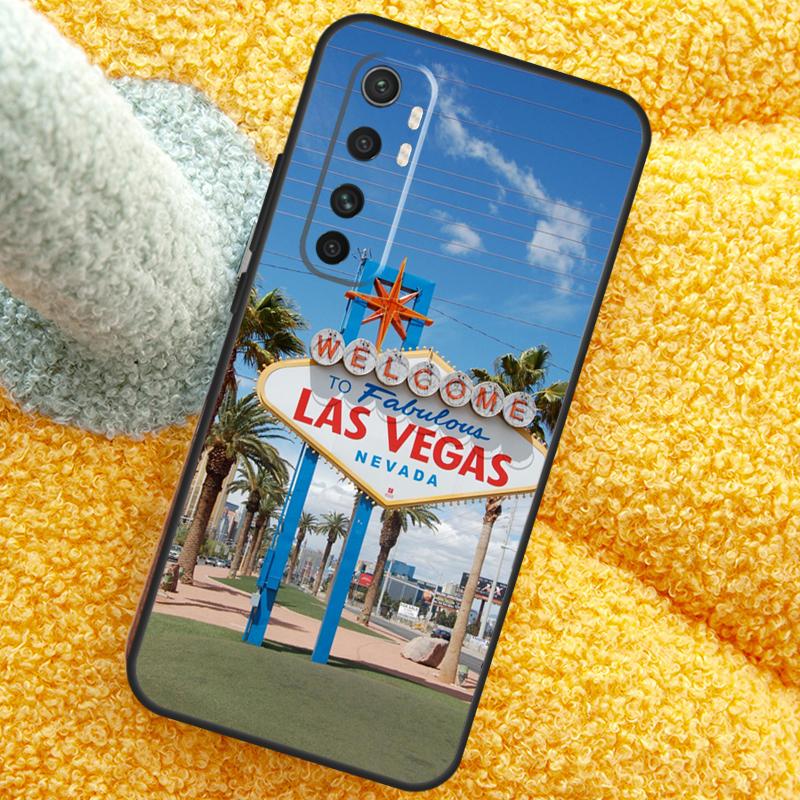 Las Vegas Sign LIGHTS Nevada Rome Case For Xiaomi 15 Ultra 14 13T 14T 15T 17 Pro Max  Cover For POCO X7 Pro X5 X6 F5 F6 F7 F8