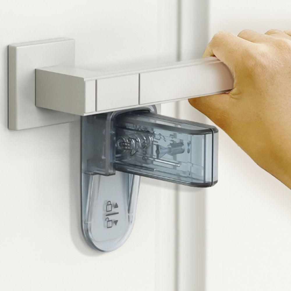 

Self Adhesive for Baby Child Proof Door Lever Lock Baby Protection Locks Safety Door Handle Locks