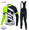 Unisex Fleece Lined Cycling Suit: Warm Long Sleeve Set for Autumn/Winter
