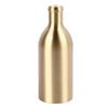 Brass Toothpick Case Bottle Shaped Toothpick Dispenser Metal Toothpick Storage Jar Toothpick Bucket Organizer for Home