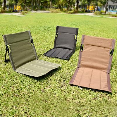 Garden Lounge Chair Outdoor Folding Beach Chair Portable Folding Fishing Chair Floor Mat Lawn Chair Comfortable Lounge Chair New