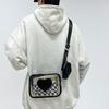 PVC Transparent Clear Bag Women Men Phone Shoulder Crossbody Bags Casual Messenger Bags Stadium Approved for Concerts Festivals