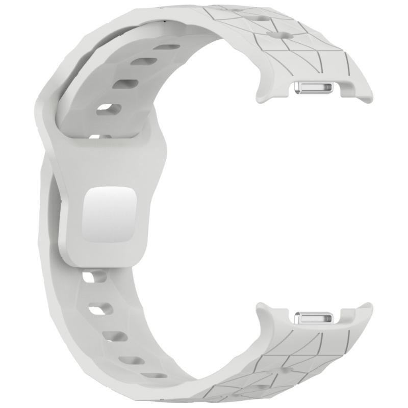 Adjustable Soccer Texture Watch Band For 8 Lightweight Breathable Silicone Gym Office Daily Use