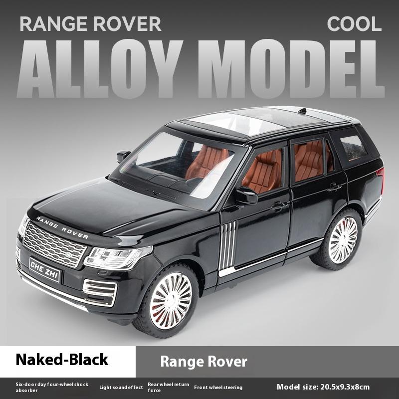 1/24 Scale Land Rover Range Rover Alloy Diecast Car Model Off Road SUV Vehicle Car Exhibition Ornaments Collection Children Toy Gift