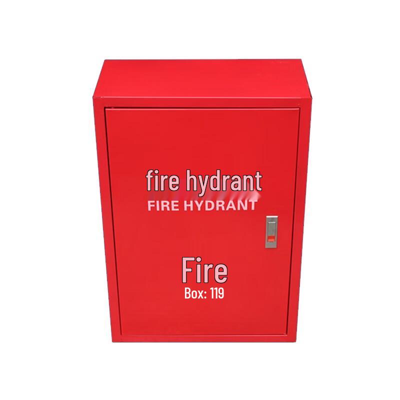 TUOYU Outdoor Fire Hydrant Hose Storage Cabinet красный