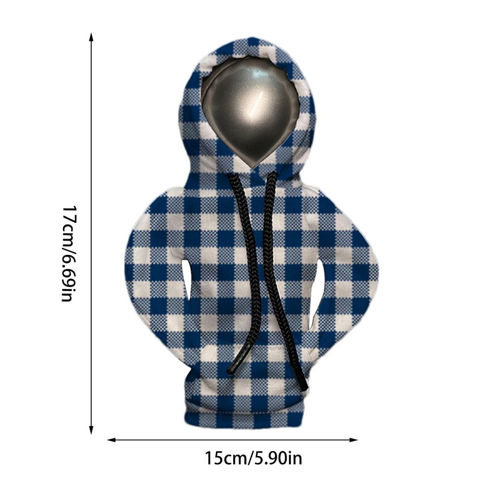 Car Gear Cover Hoodie Auto Decorative Shifter Hoodie Fashionable Shifter Stick Protective Cover Car Accessories
