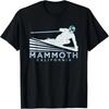 Retro Ski Mammoth, CA Illustration - Vintage Snow Ski T-Shirt