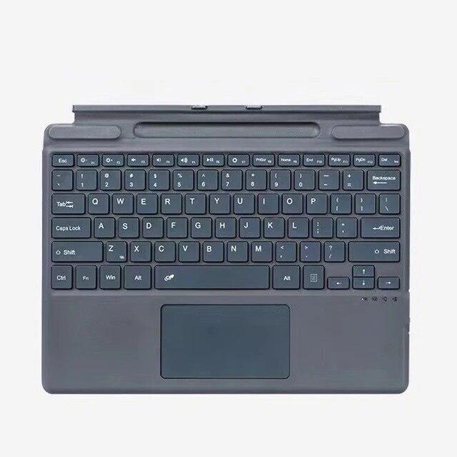 

Беспроводная клавиатура для Microsoft Surface Pro 8 X 13,0 дюймов, чехол с сенсорной панелью и съемной крышкой с подсветкой для Surface Pro 3 4 5 6 7 Surface Pro 8 13