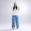 MLB Sweatshirt Unisex Ivory White 3AMTE0134-43CRD
