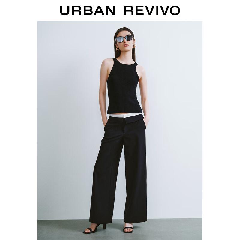 UR Women's Slim Fit Cut-out Knit Top