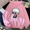 Anime Jujutsu Kaisen Satoru Gojo Cute Cartoon Graphic Printed Hooded Hoodie Men Women Sweatshirts Unisex Streetwear