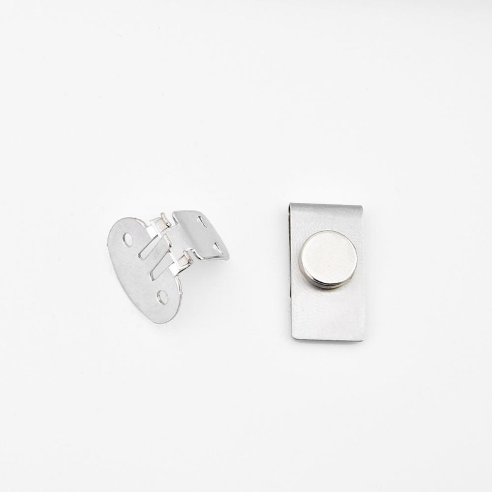 Magnetic Tie Stay Clips Anti-wrinkle Automatic Fixing Buckle Unisex Tie Holder Clips Men