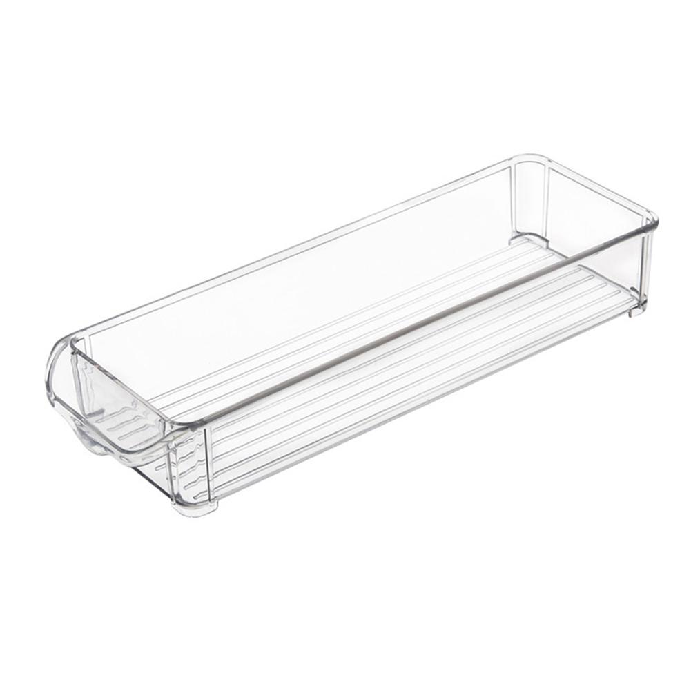 Kitchen Refrigerator Organizer Storage Box Food Container Plastic Fresh Spacer Storage Rack Pull-out Drawers Fresh Sort Organize