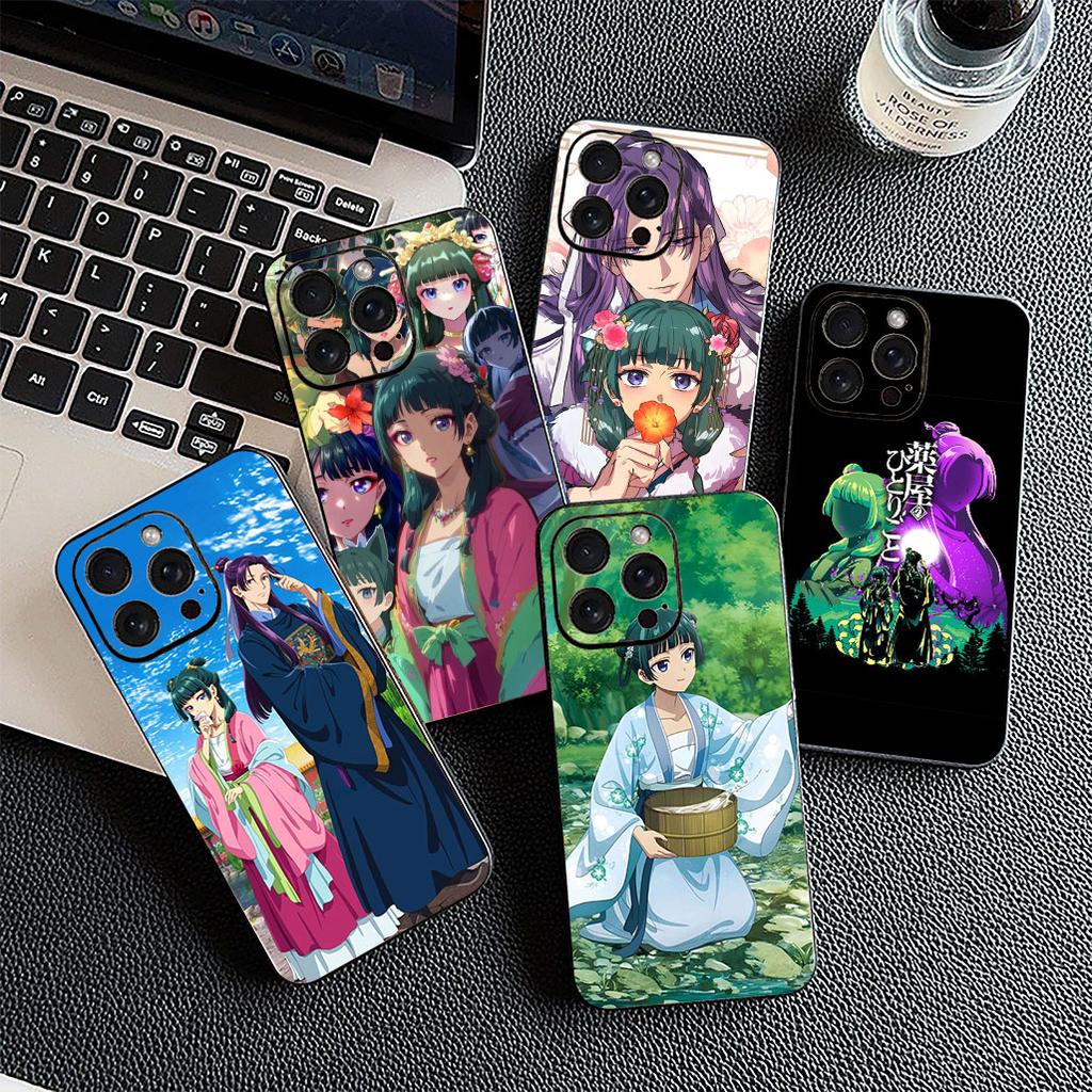 for Motorola Moto G22 G23 G32 G53 G60 G13 G64 G20 G8 G9 Plus Power E13 E20 E32 Phone Case The Apothecary Diaries Jinshi Maomao