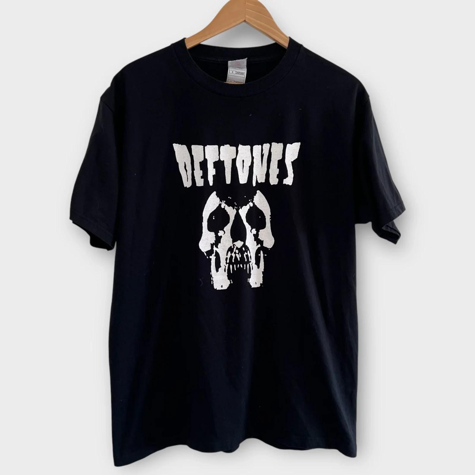 2003 Deftones UKEurope Tour Vintage Band Tee Shirt Two Sides All Size S-5XL XXXL