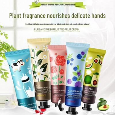 Floral Fruity Winter Hand Cream Moisturizing Skin 